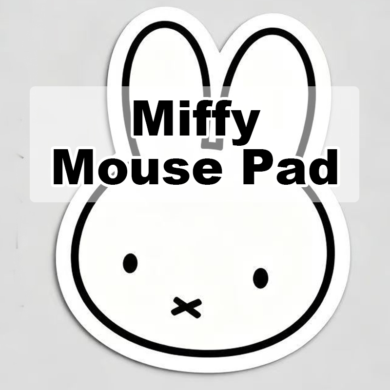 Kawaii Tech Accessories - Miffy muismat Kawaii Cartoon Tech Surface